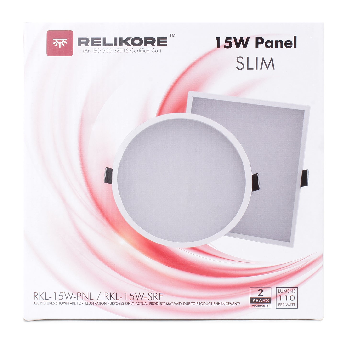 Relikore 20W Surface Panel Light (Cool White) (110 Lm/w) (6500K)