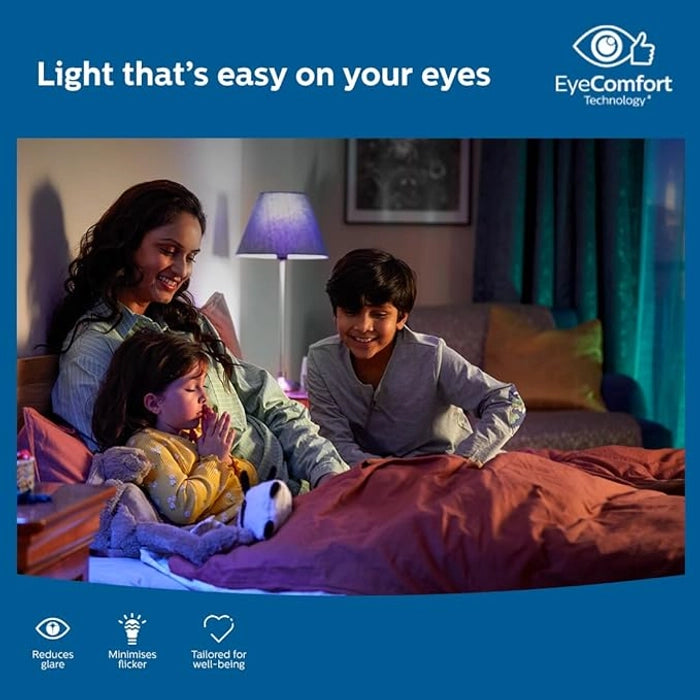 Philips 9-Watts B22 LED Cool Day White LED Bulb, Pack of 6, (Ace Saver)